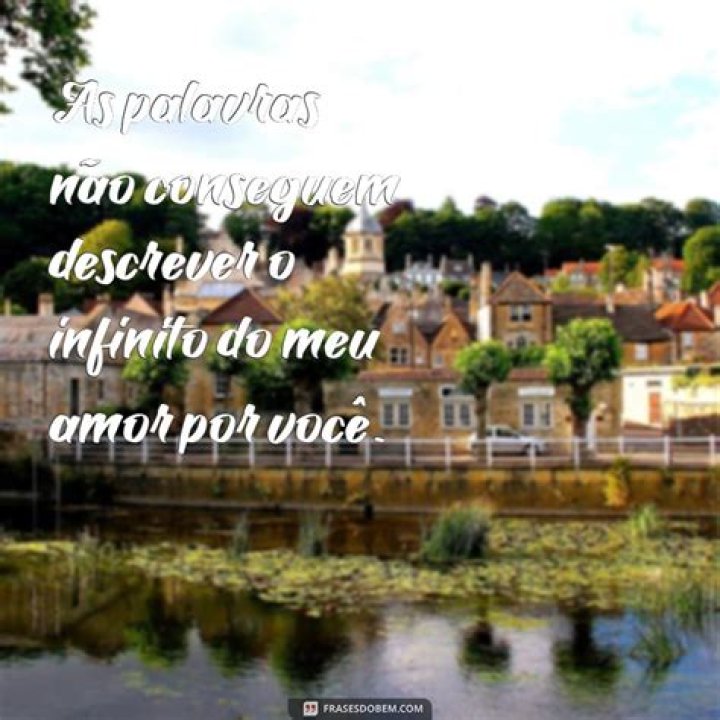 Como descrever meu amor?