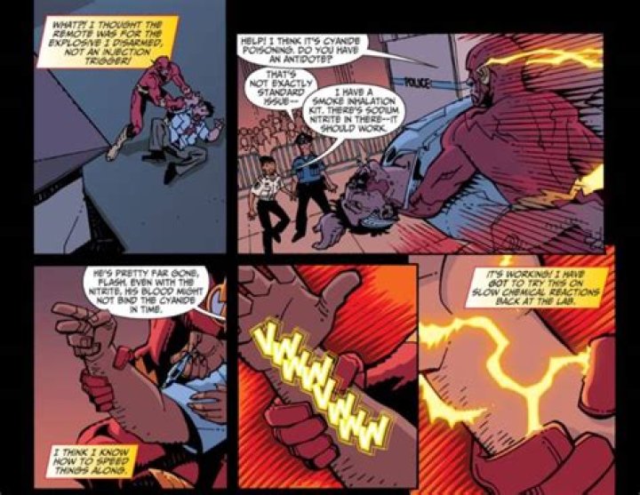 Does the flash have healing powers?