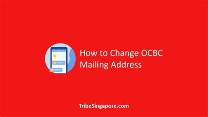 How do I change my address with OCBC?