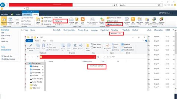 How do I open SharePoint in Windows Explorer?