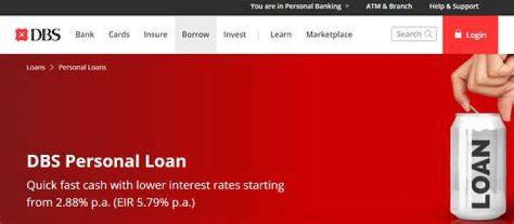 How do I pay back a DBS personal loan?