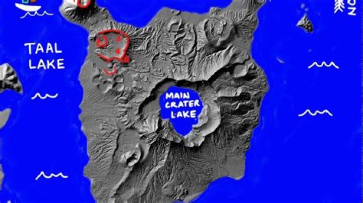 How many craters does Taal volcano have?
