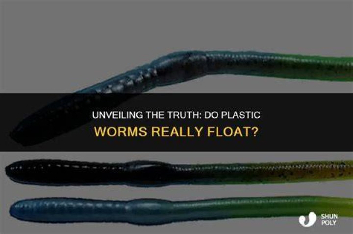 What are plastic worms made of?