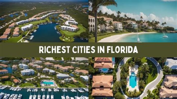 What are the richest areas in Florida?