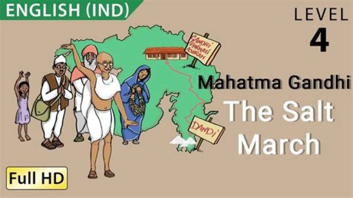 What is Salt March Class 10?