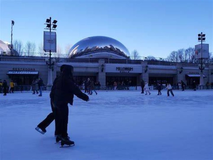What time does Millenium ice skating close?