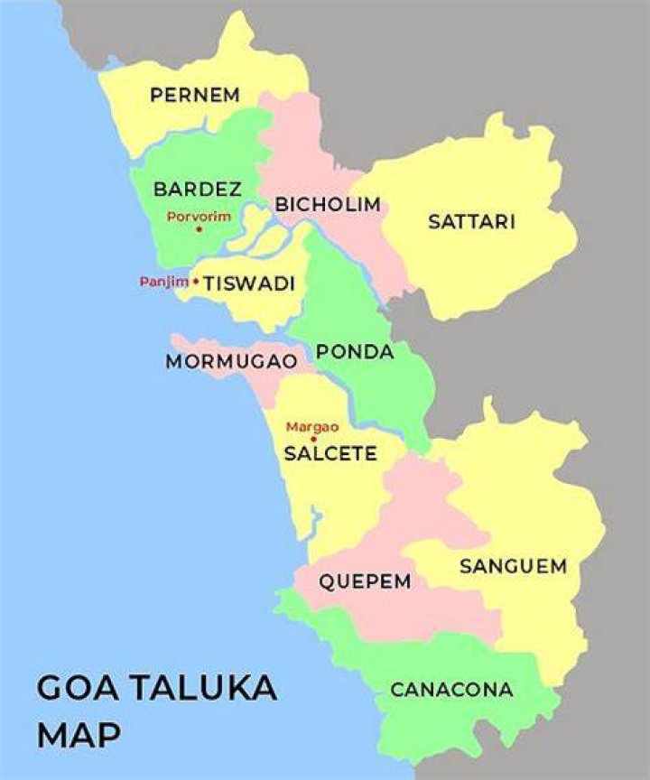 Which is the largest taluka of Goa?